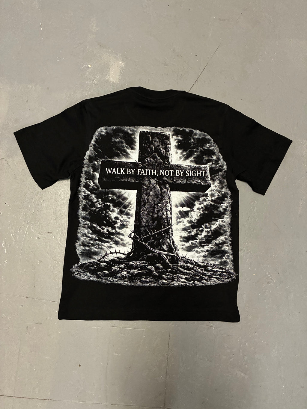 Walk By Faith Not By Sight Tee