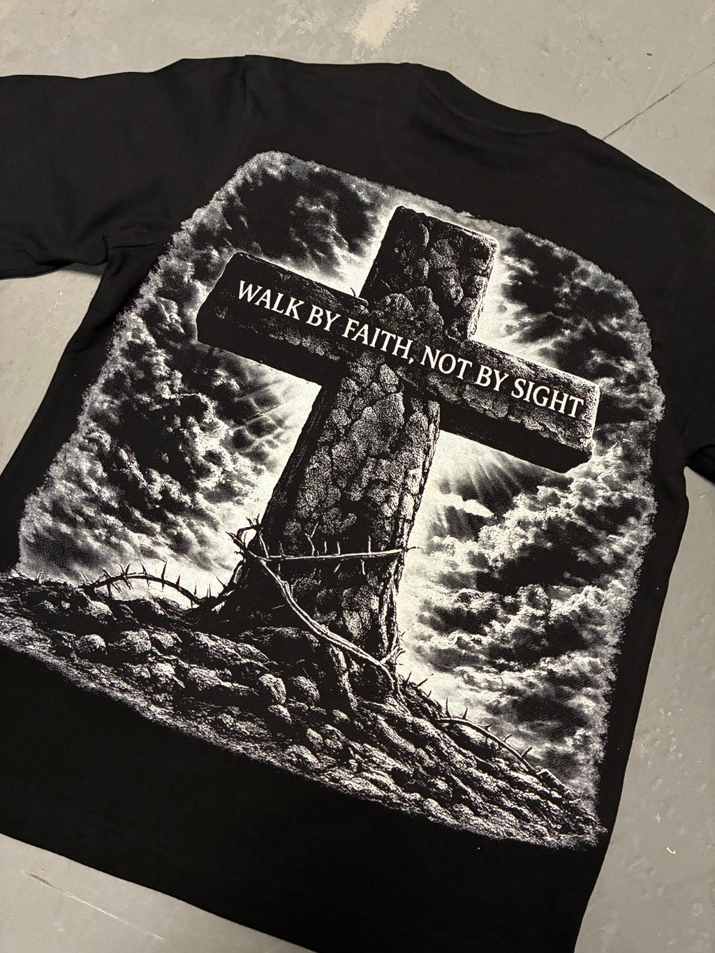 Walk By Faith Not By Sight Tee